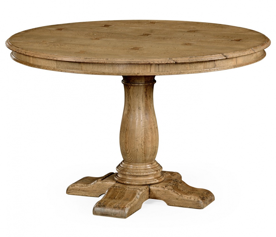 Round dining table Natural Oak, Jonathan Charles - Luxury furniture MR