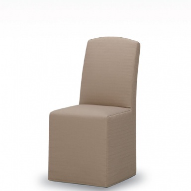Chair with high back with Dalia housse