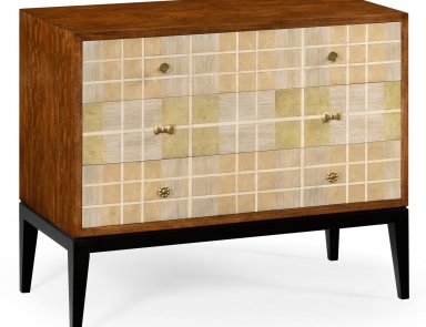 A chest of drawers on high legs Tartan, Jonathan Charles