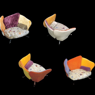 Armchair poltrona Flower baby