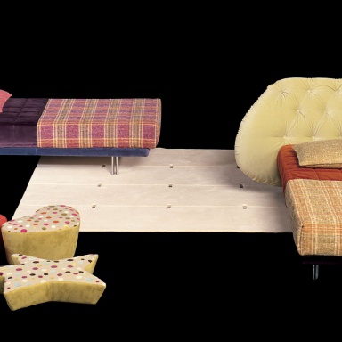 The Fly baby Capitonne bed