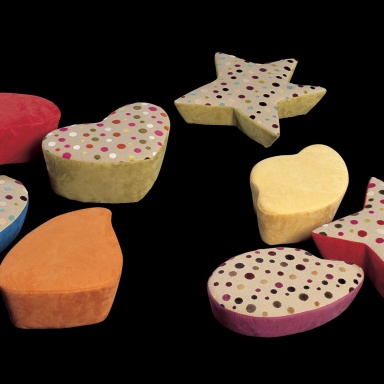 Funghi baby pouf pouff