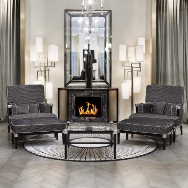 Chair with Ottoman King