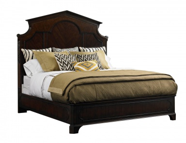 Cathedral double bed, Stanley Furniture