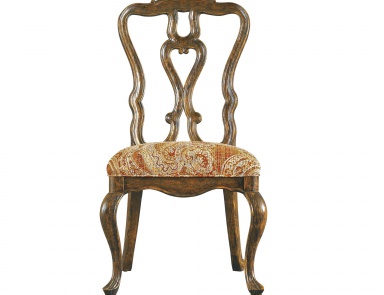 Rustica carved chair, Stanley Furniture