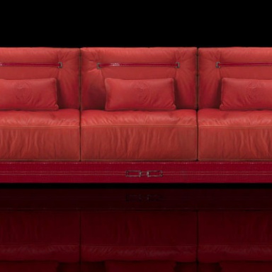 Three-seater sofa Suitcase belt