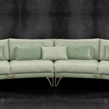 Alabama modular sofa oval