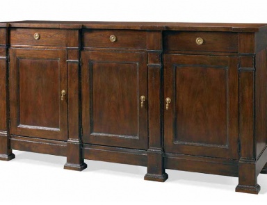 Buffet, Hickory White