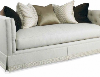Two-seater sofa, Hickory White