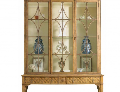 Showcase Display China, Hickory White