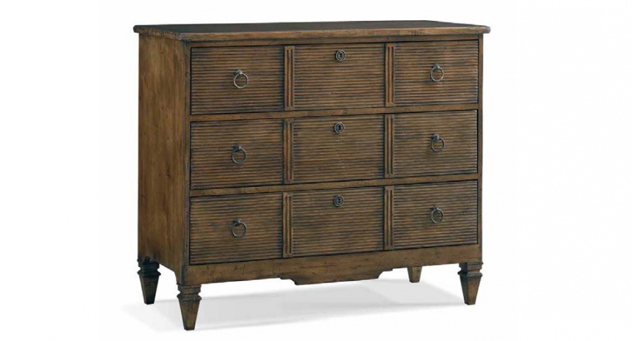 Hanna Dresser Chest Hickory White Luxury Furniture Mr