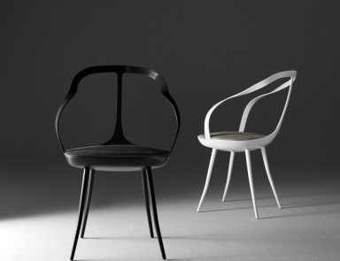 Chair with metal frame Mollina, Driade