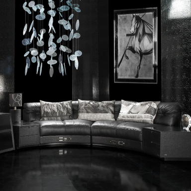 Semi-circular sofa Sitting 2010 BLA