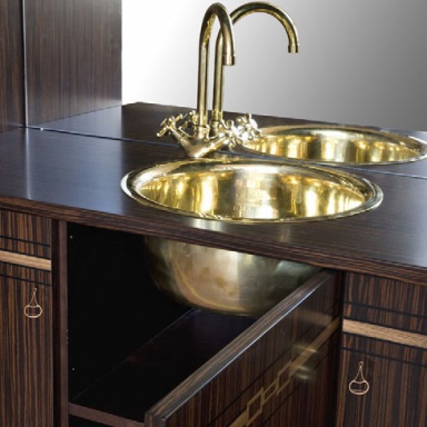 Bar Cabinet Drinking A Round