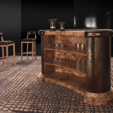 Bar counter Drinking A Round