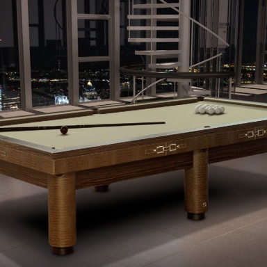 The billiard table Playing A Round