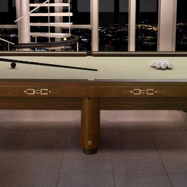 The billiard table Playing A Round