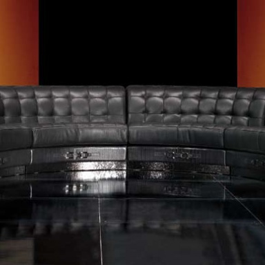Quadruple semi-circular sofa Modern Sitting