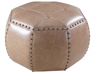The Octagonal Pouf Ottoman, Bradington-Young