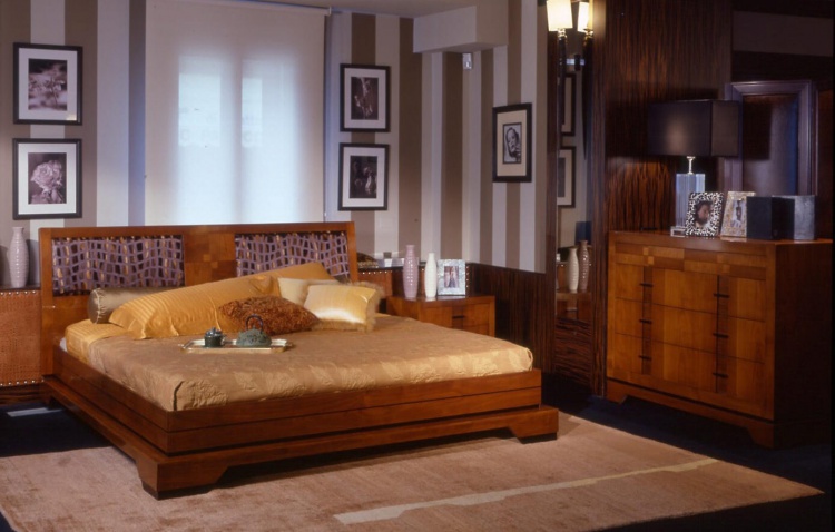 BED WITH UPHOLSTERED HEADBOARD FACTORY ARCA