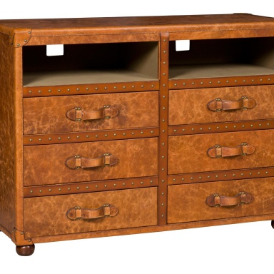 Chest Steamer Entertainment Center