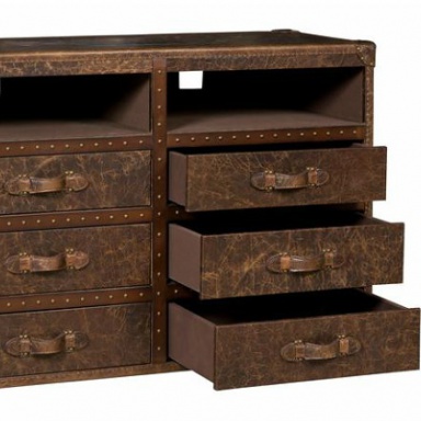 Chest Steamer Entertainment Center