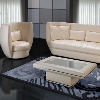 Living room (sofa set) Tobacco Lux