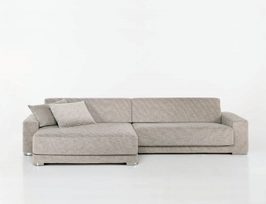 Modular sofa on a hidden frame of the array of Blade features tisettanta furnishings