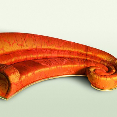 The Sofa Is Soft And Crazy