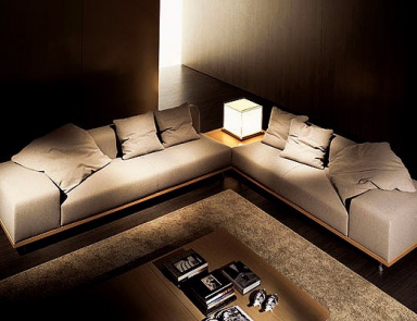 Modular island sofa, Мust - Swan