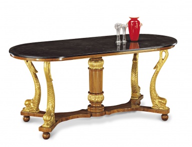 Dining table made from natural wood, Francesco Molon