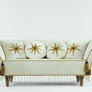 Double sofa Cristal Blanc