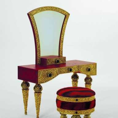 Dressing table Rouge et or