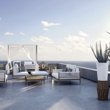 the Costa Rey T chair Amalfi