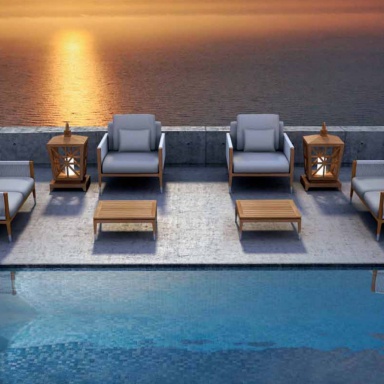 the Costa Rey T chair Amalfi