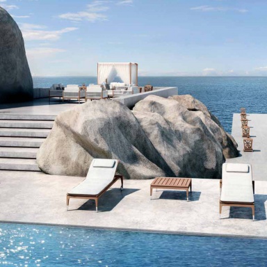 chaise lounge Costa Rey Palmas