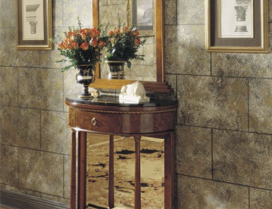 The console is natural wood, Francesco Molon