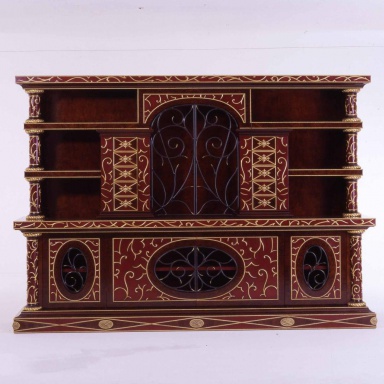 A bookcase Una Visione Di Eleganza