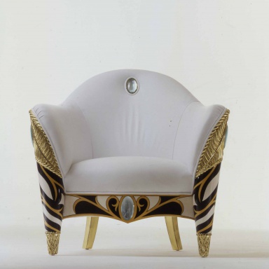 Chair Emisferi In Bianco e Nero