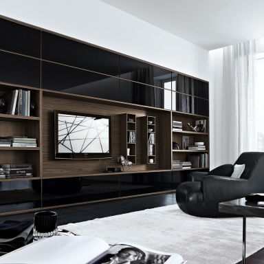 Modular storage WALL SYSTEM