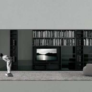 Modular storage WALL SYSTEM
