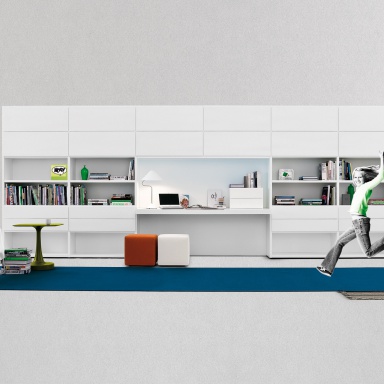 Modular storage WALL SYSTEM