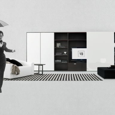 Modular storage WALL SYSTEM