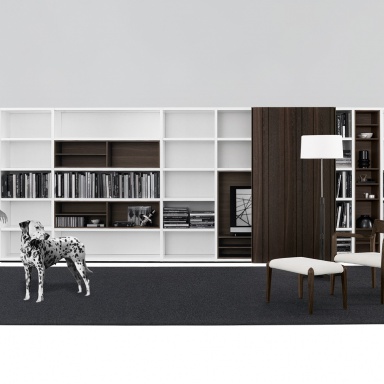 Modular storage WALL SYSTEM