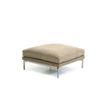 Pouf with metal frame Miss Sarajevo, Moroso