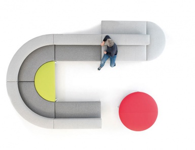 Freeflow modular sofa, Moroso
