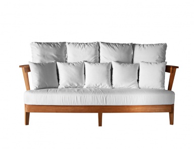 Sofa with semi-circular back Borgos, Driade