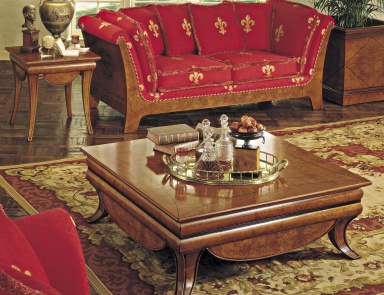 Coffee table made from natural wood, Francesco Molon