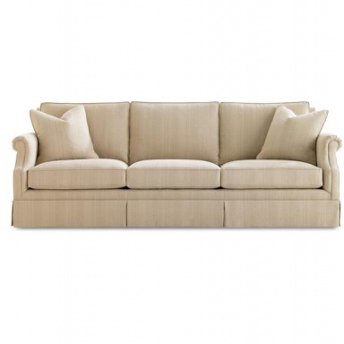 Three-seater sofa Skirted Portland