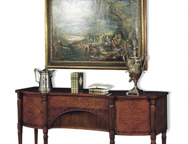 The console is natural wood, Francesco Molon